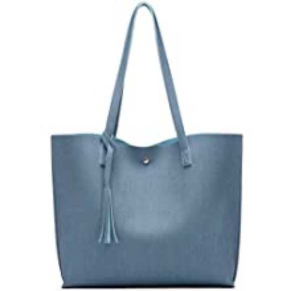 ♡woman's soft leather tote bag | large | NWT | multiple colors!♡ - Picture 4 of 10